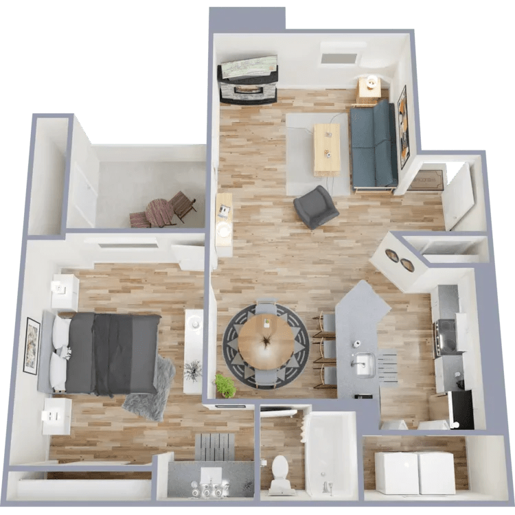 1BD, 1BTH BU