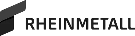 Rheinmetall company logo.