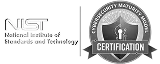 NIST Manufacturing Innovation and Integrity certification badge.