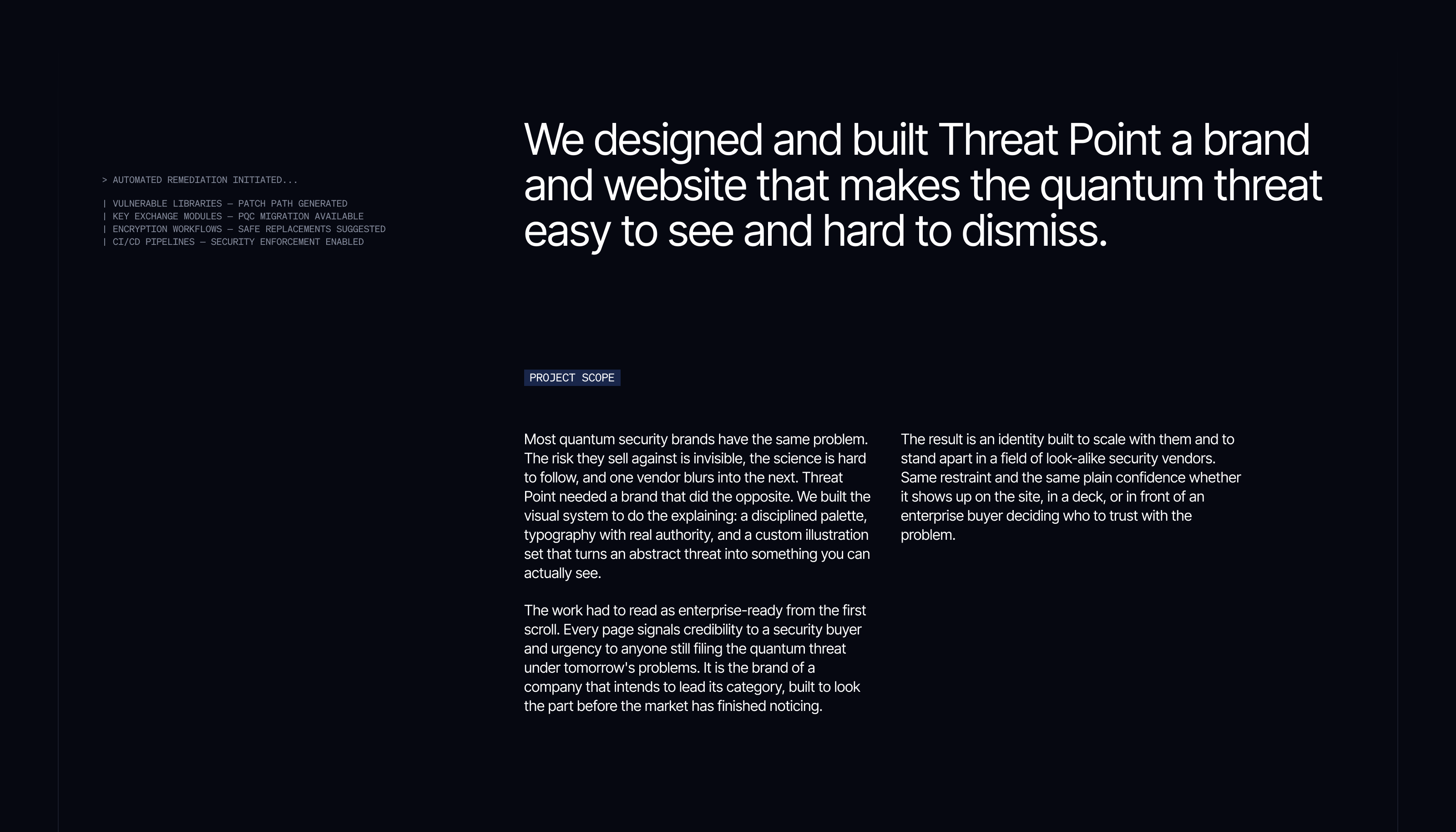 Threat Point