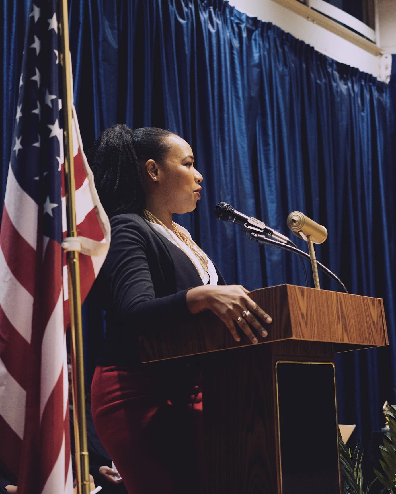 Portrait of Kaysia Earley, candidate for U.S. Congress, Florida District 22.