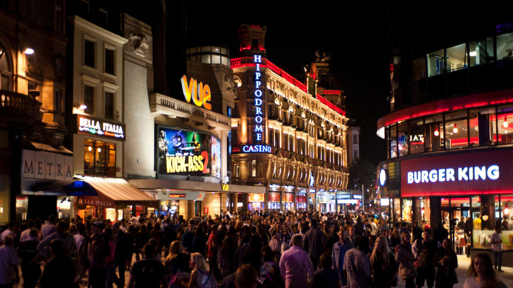 London entertainment costs
