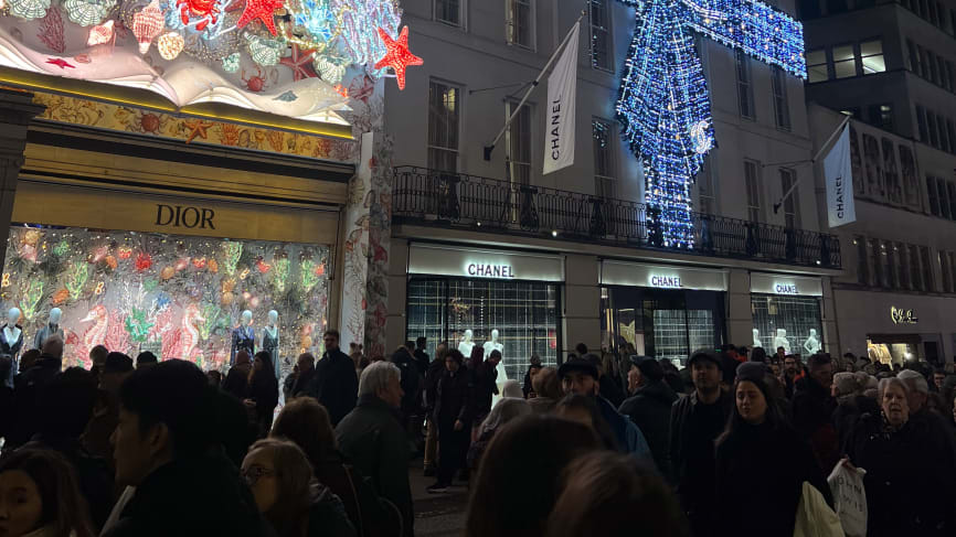 Bond Street Christmas Lights - Lucy Baulch