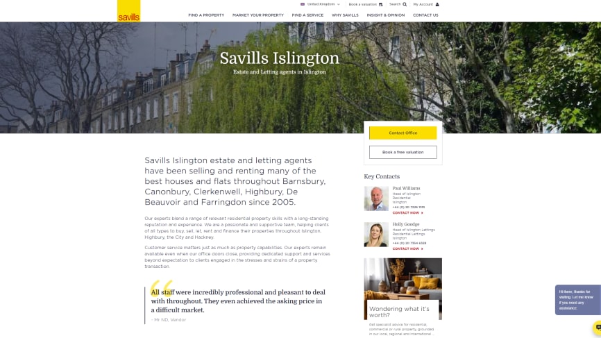 Savills Islington