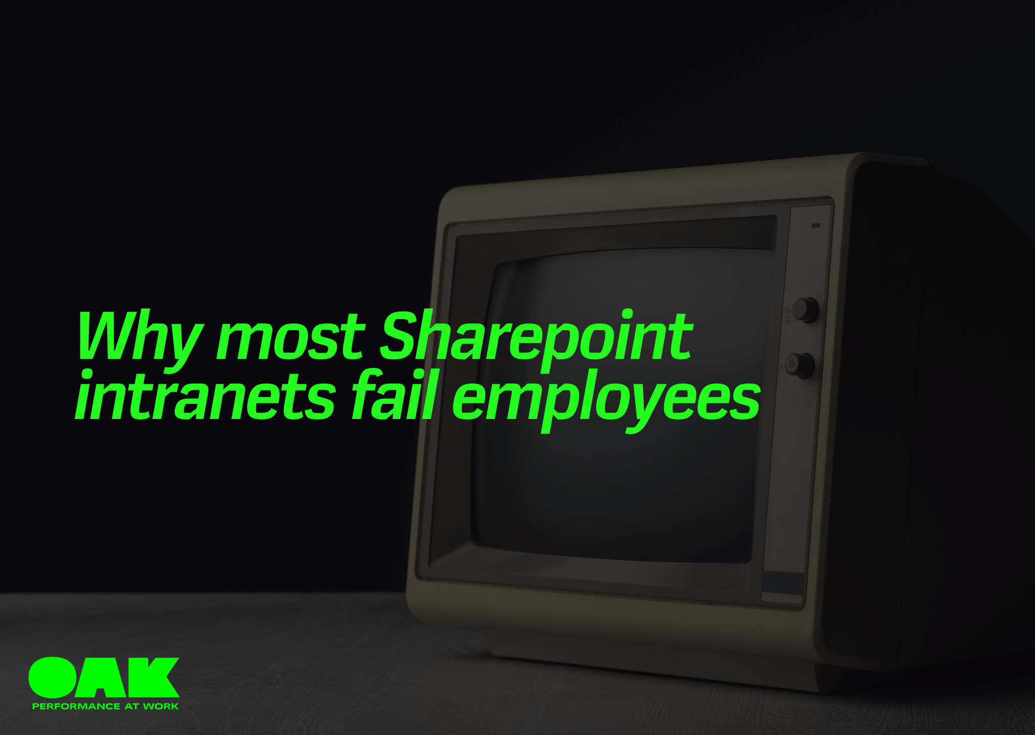 Why most modern SharePoint intranets fail employees (and how to fix it)