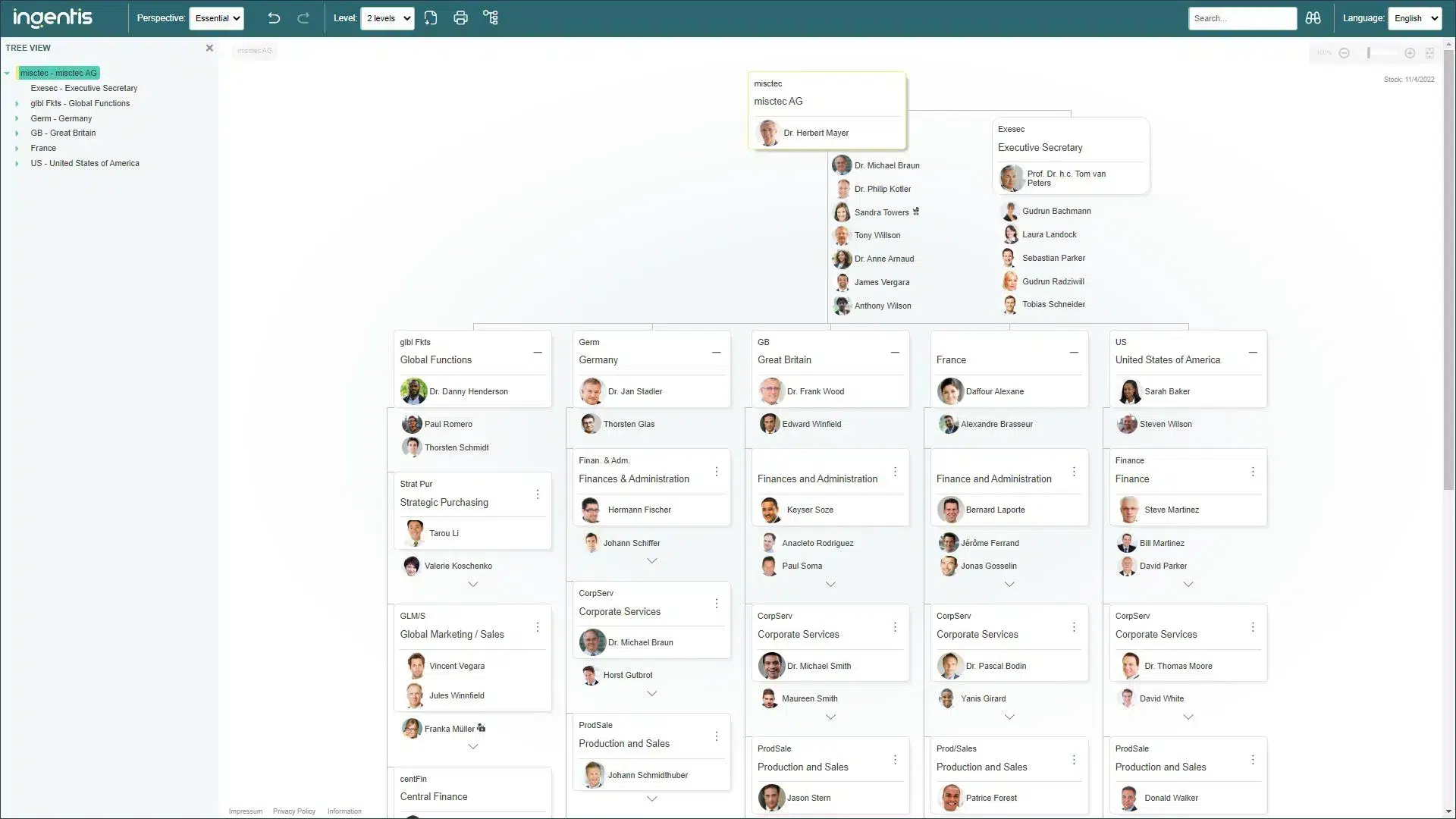 org.manager Versions | Ingentis
