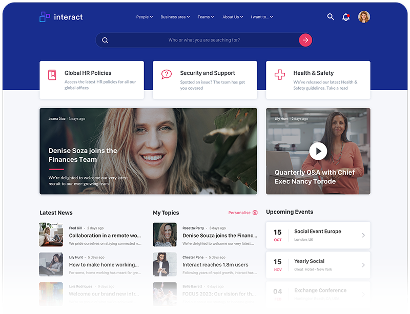 10 signs it's time for a new intranet | Interact software