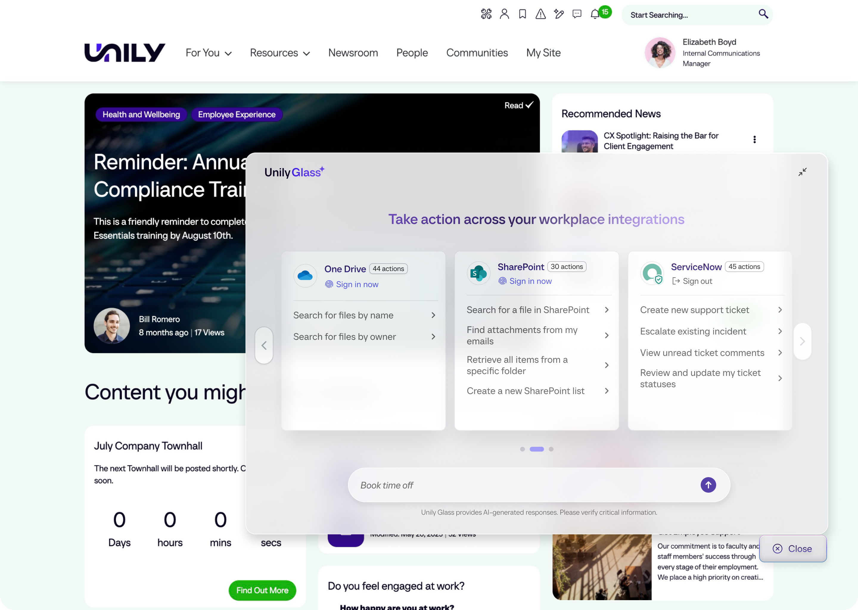 AI-Powered Enterprise Search | Intranet Search | Unily