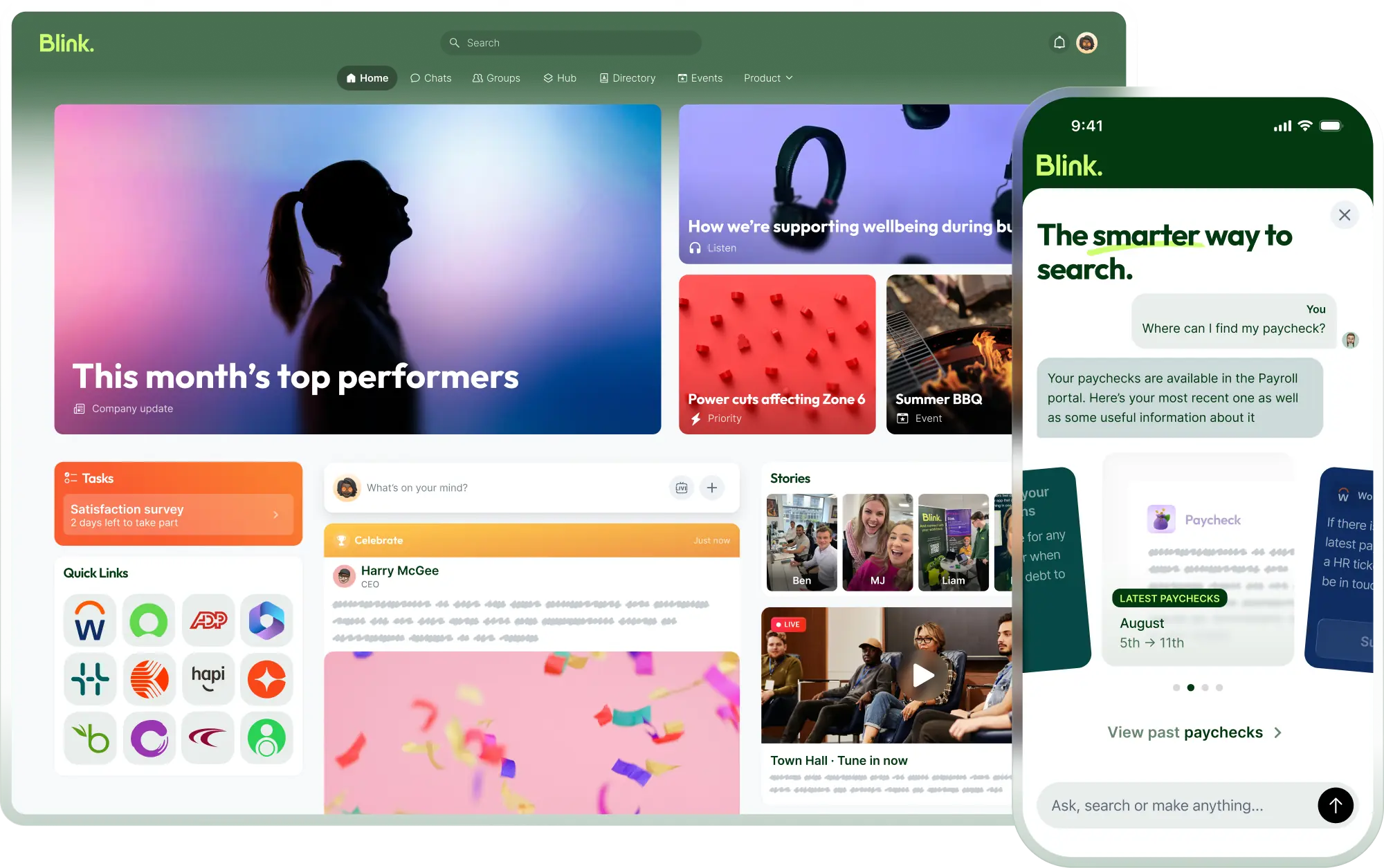 Blink - The leading mobile-first employee experience platform