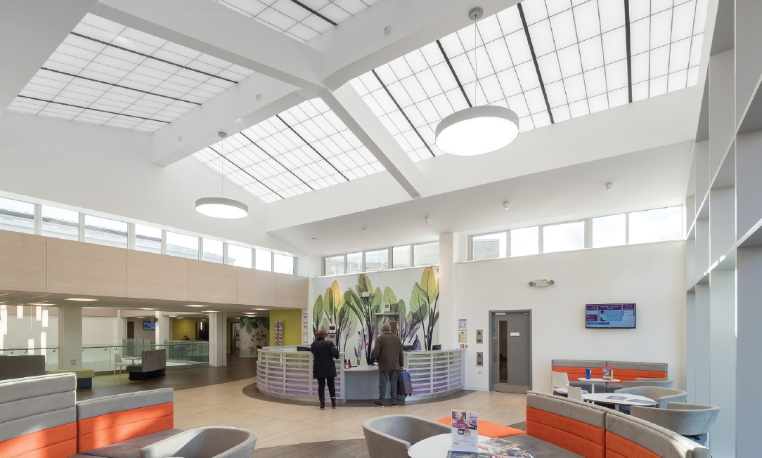 Benenden Hospital Atrium: Kalwall Daylighting Solutions | Kalwall  Corporation