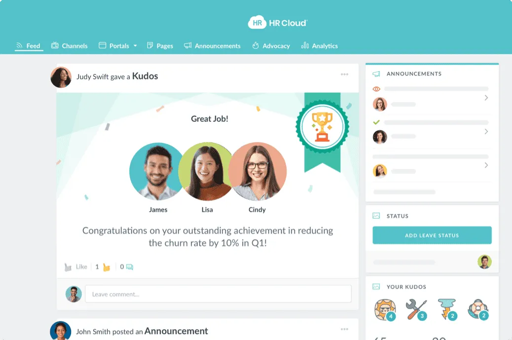 Employee Engagement Platform | HR Cloud
