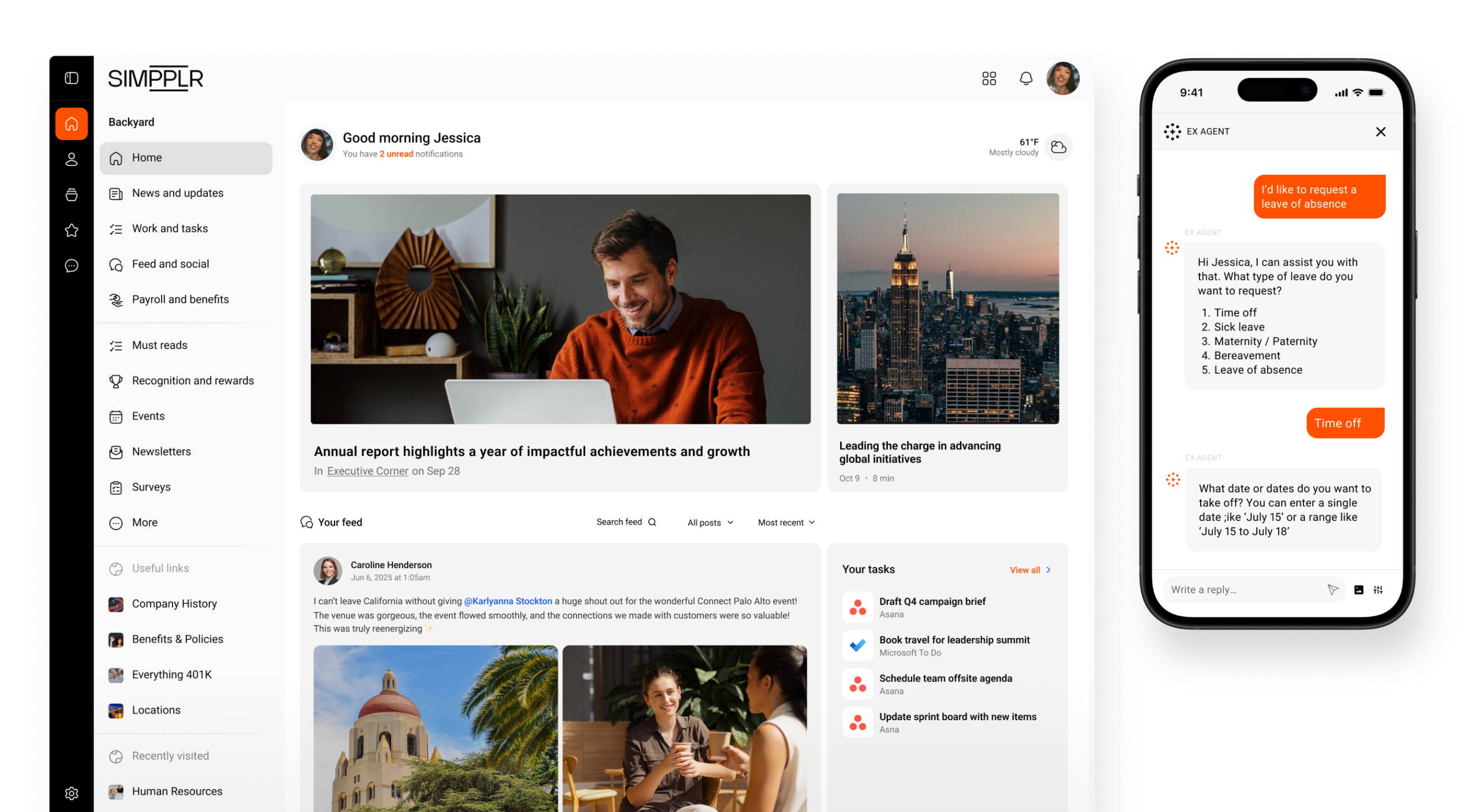 #1 Rated Employee Intranet Software – AI Intranet | Simpplr