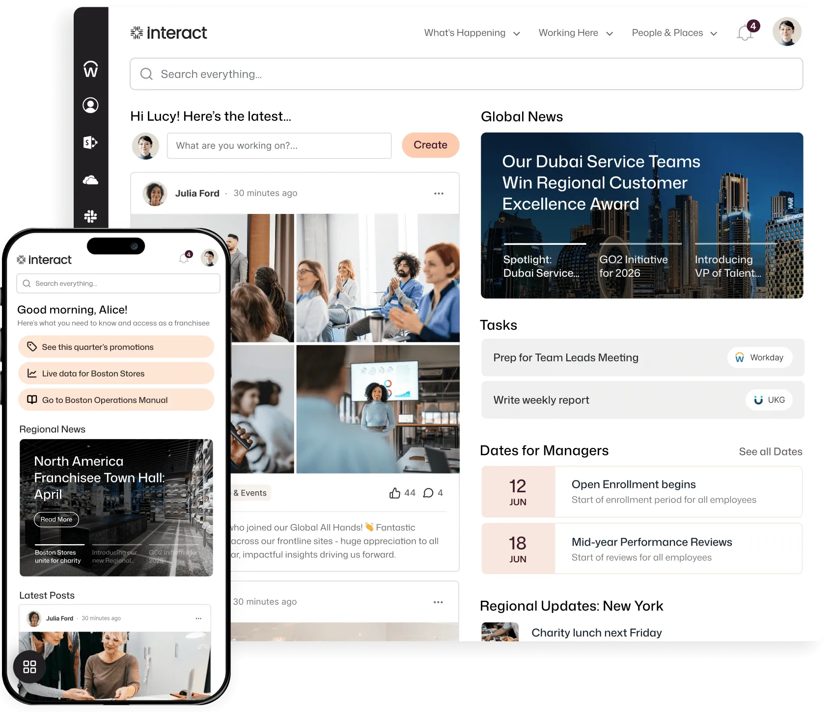 Interact - The AI-native employee experience platform