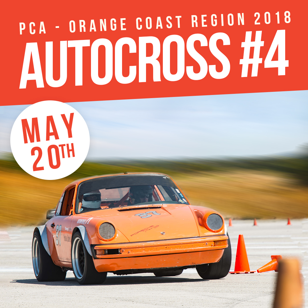 PCA – ORANGE COAST REGION 2018 AUTOCROSS #4