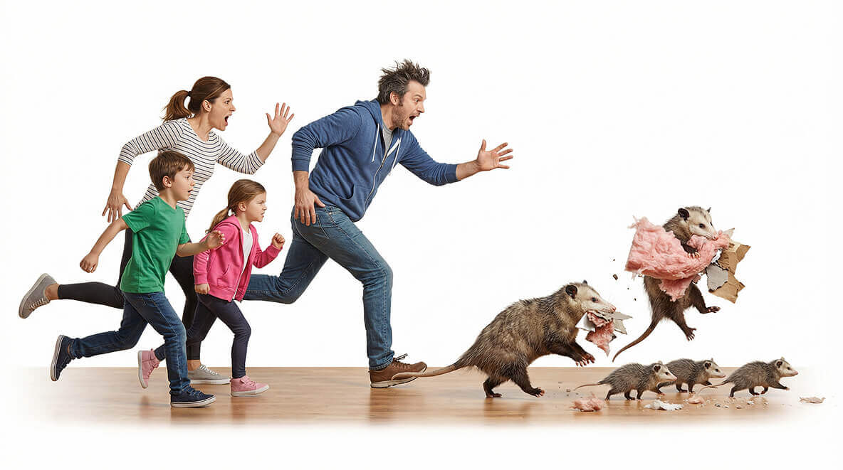 Family spending time together outdoors.