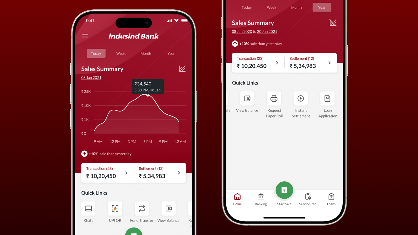 IndusInd Bank Merchant App
