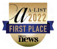 1st Place A-List Award 2022