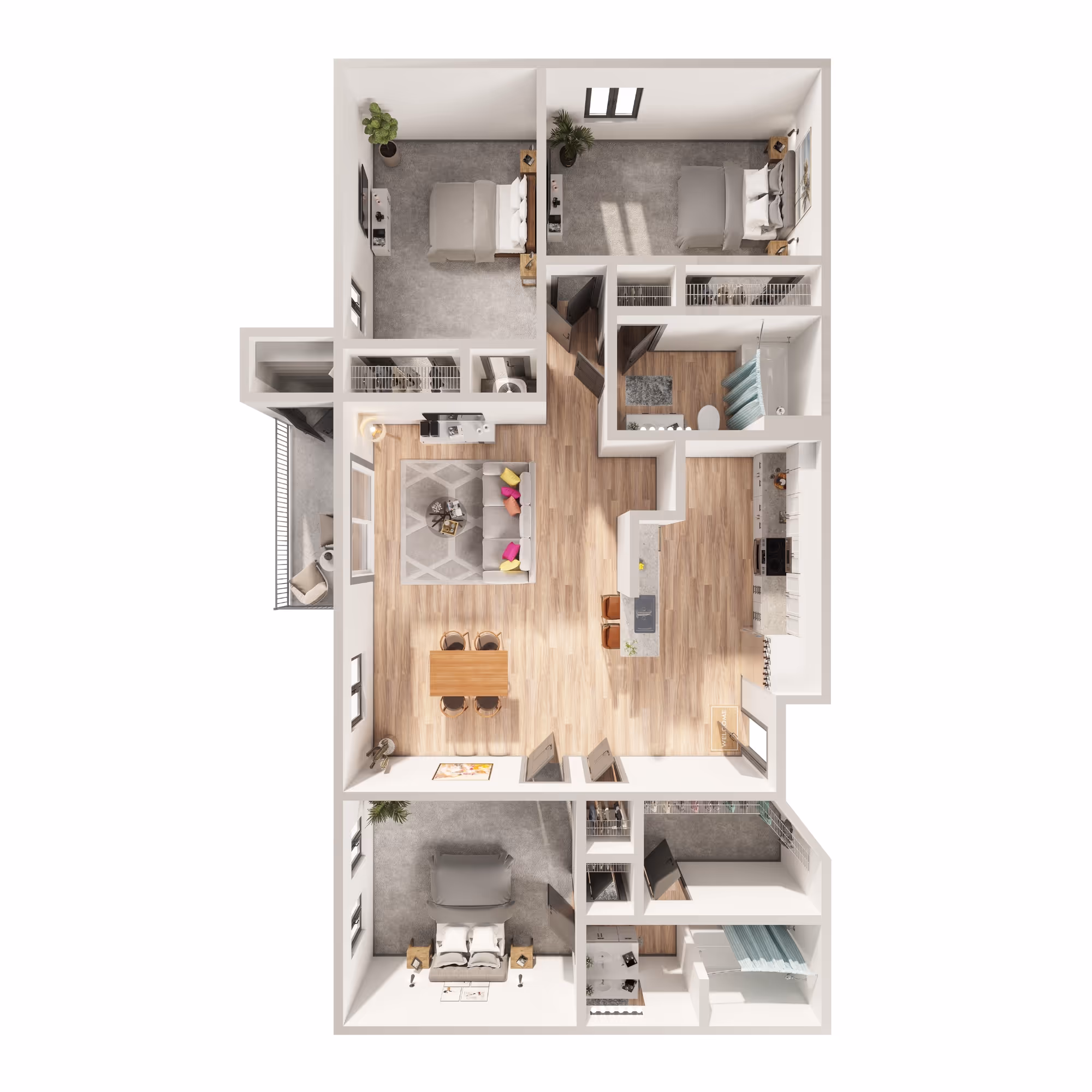 C2A Floor plan layout
