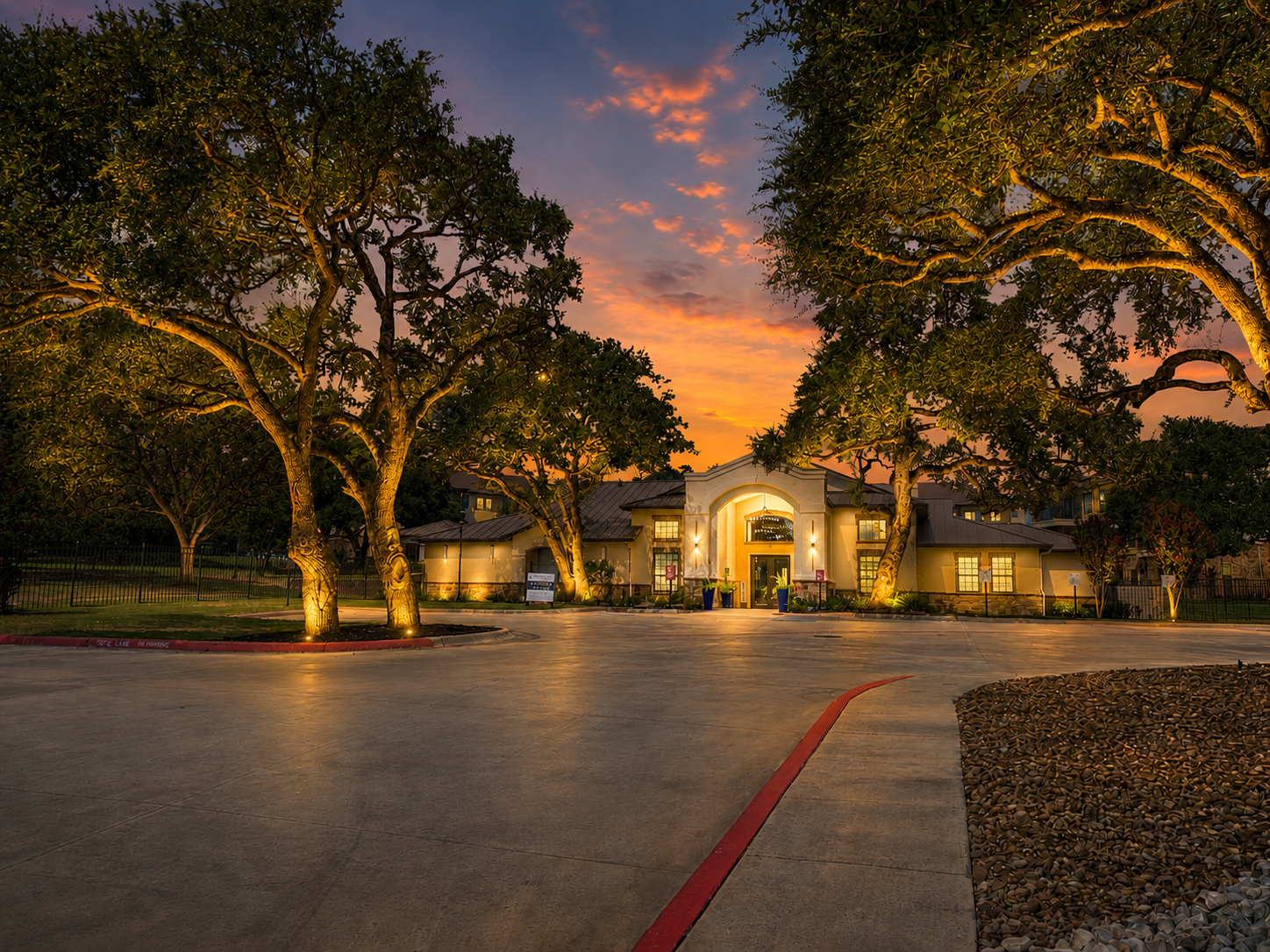 Exterior dusk