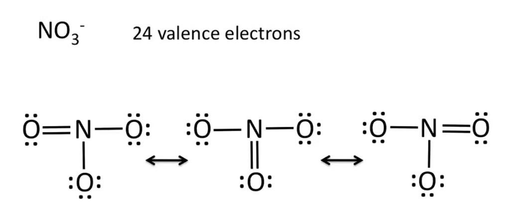 Lewis resonance structure