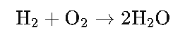 2H₂O