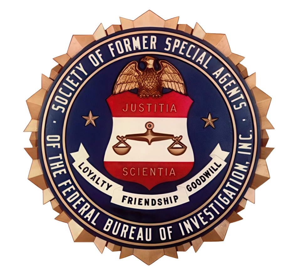 Society of former FBI special agents badge