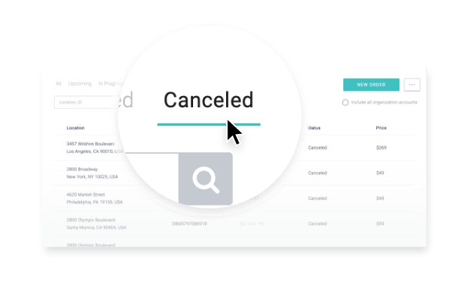 Cancellation Reasons