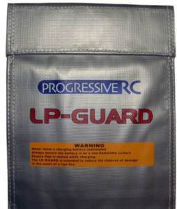 Fireproof bag for drone batteries