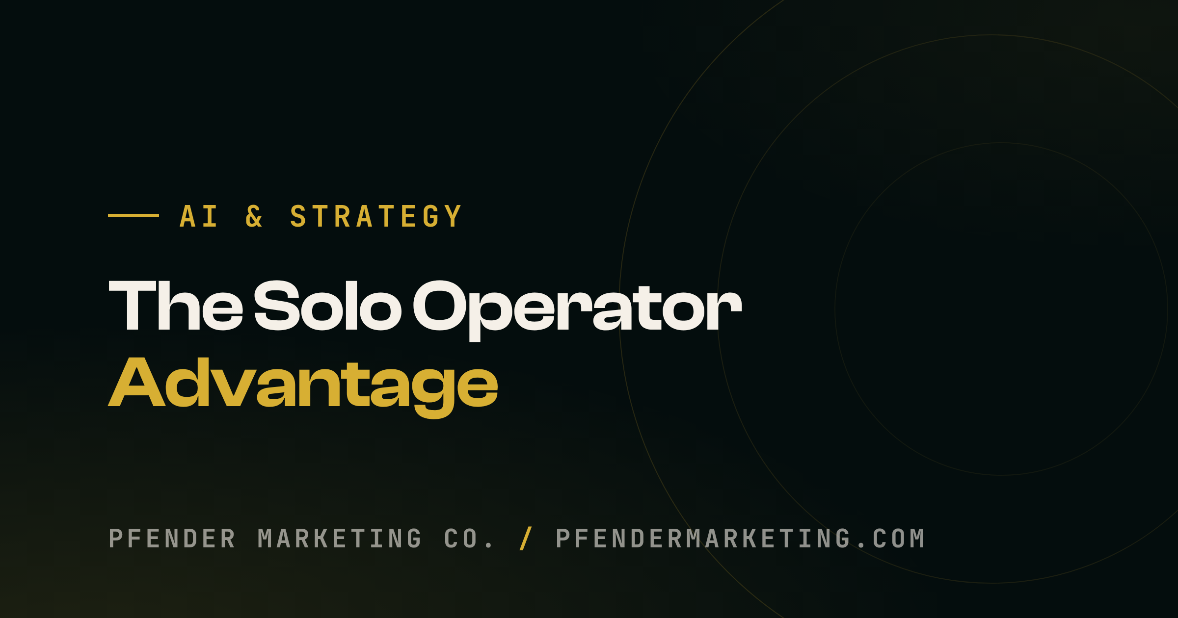 Pfender Marketing Co.