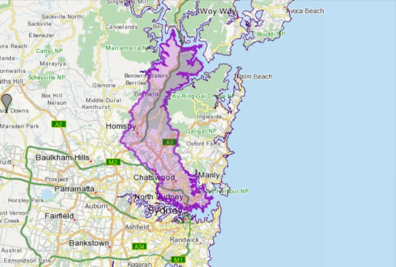 Sydney - North Sydney and Hornsby