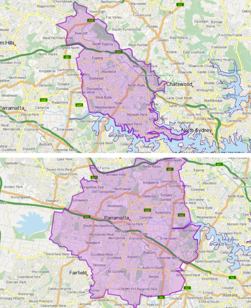 Sydney - Ryde & Parramatta