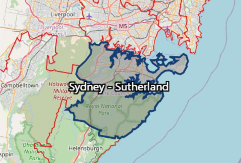 Sydney - Sutherland Territory