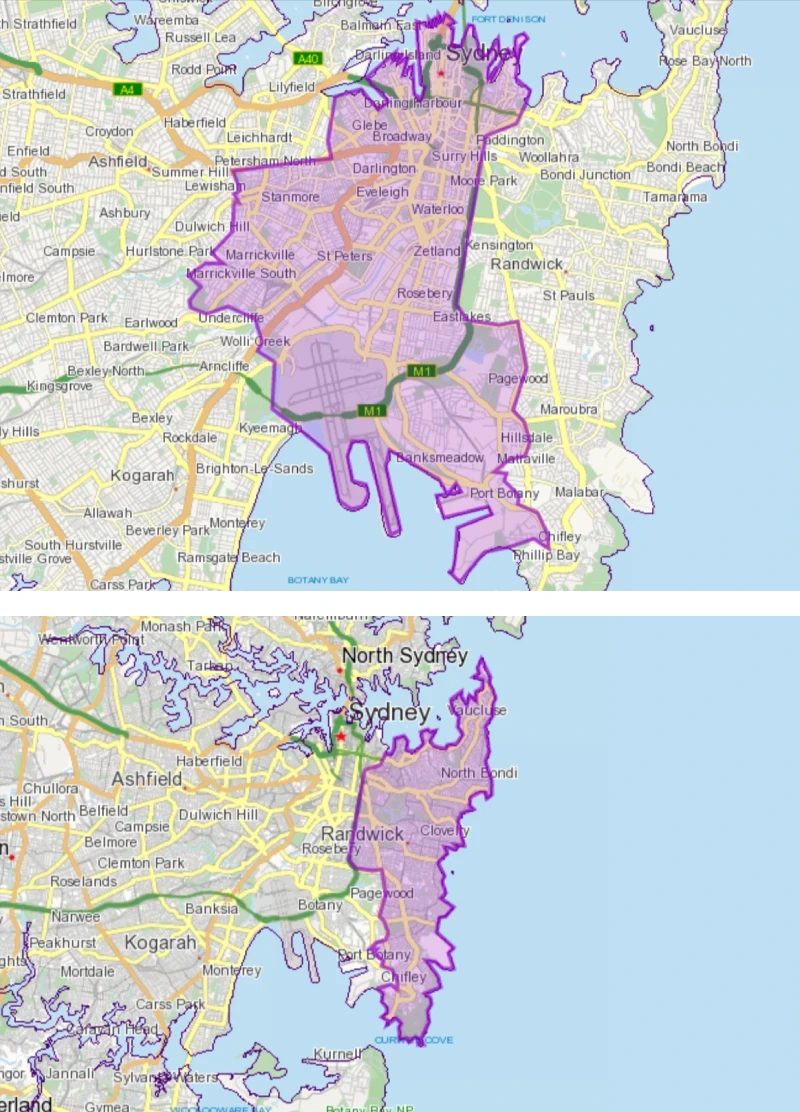 Sydney - City and Inner South, Eastern Suburbs