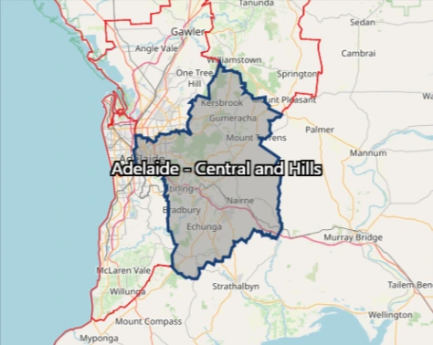  Adelaide - Central and Hills