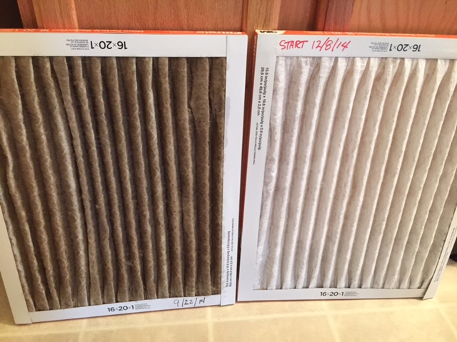 Outdoor AC condenser inspection at a Jupiter vacation rental property