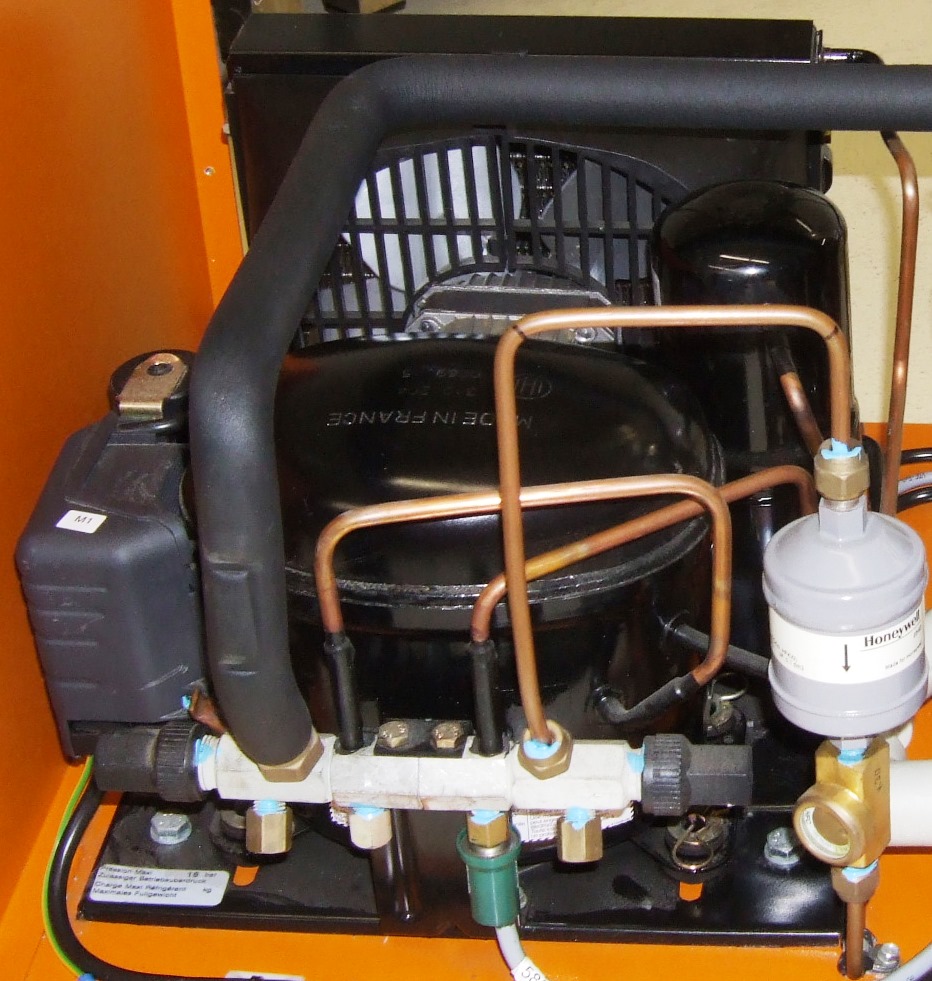 Outdoor air conditioning condenser installed by Strategic Heating & Air in Danville, VA