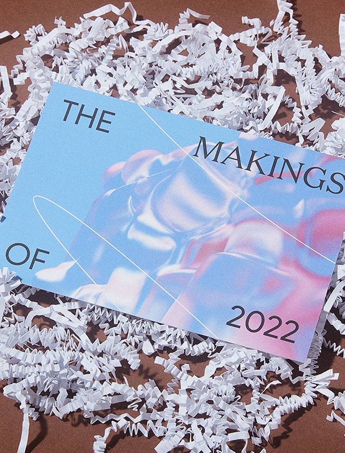 Google custom “The Makings Of 2022” booklet
