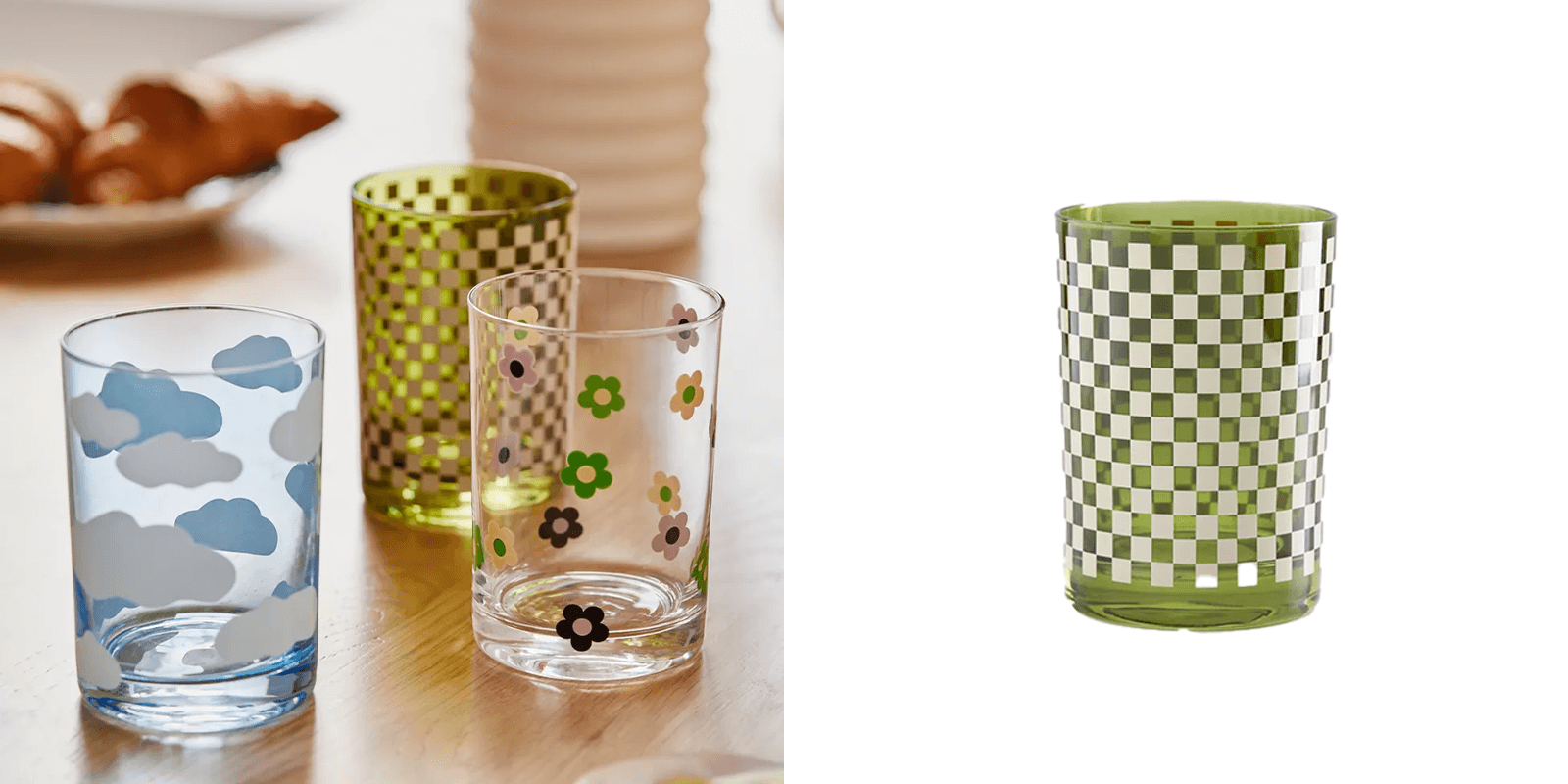 Photo Courtesy of Urban Outfitters; Shown: Frankie Patterned Juice Glass