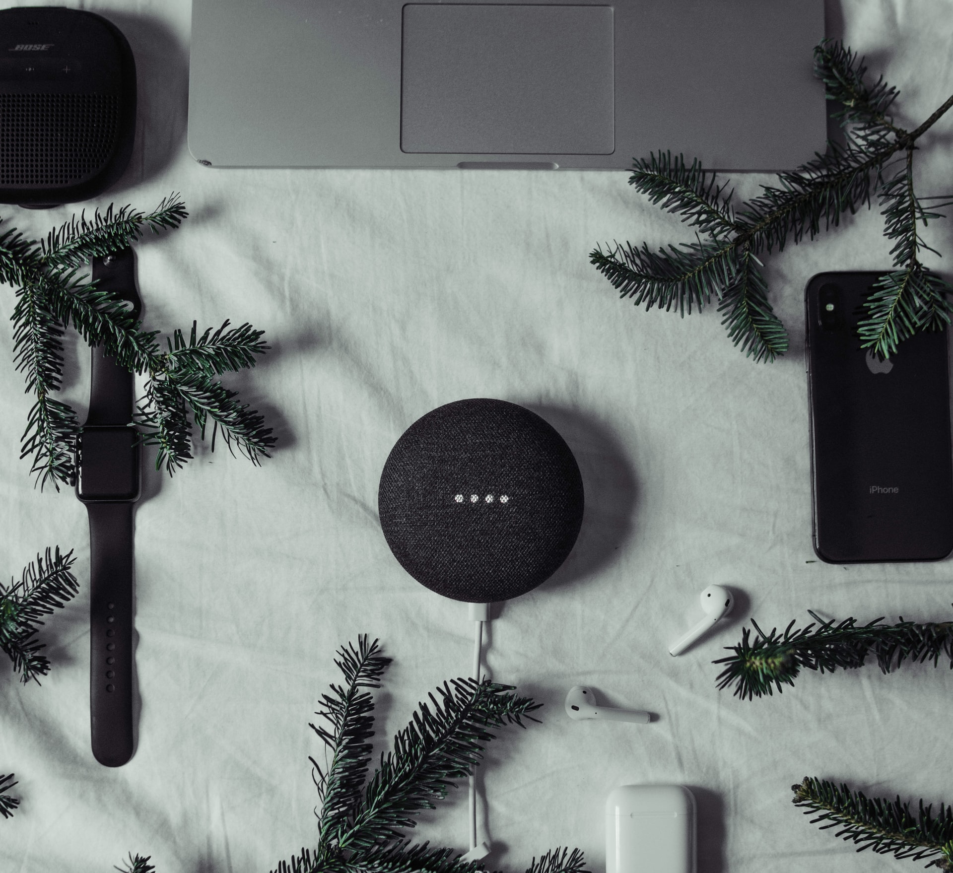 google home speaker black