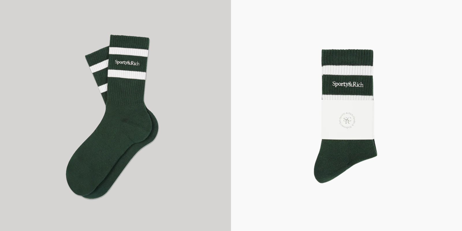 Custom logo socks for conference swag bags and bulk employee gifts