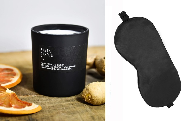 Slack Scent Basik Candle - eye mask