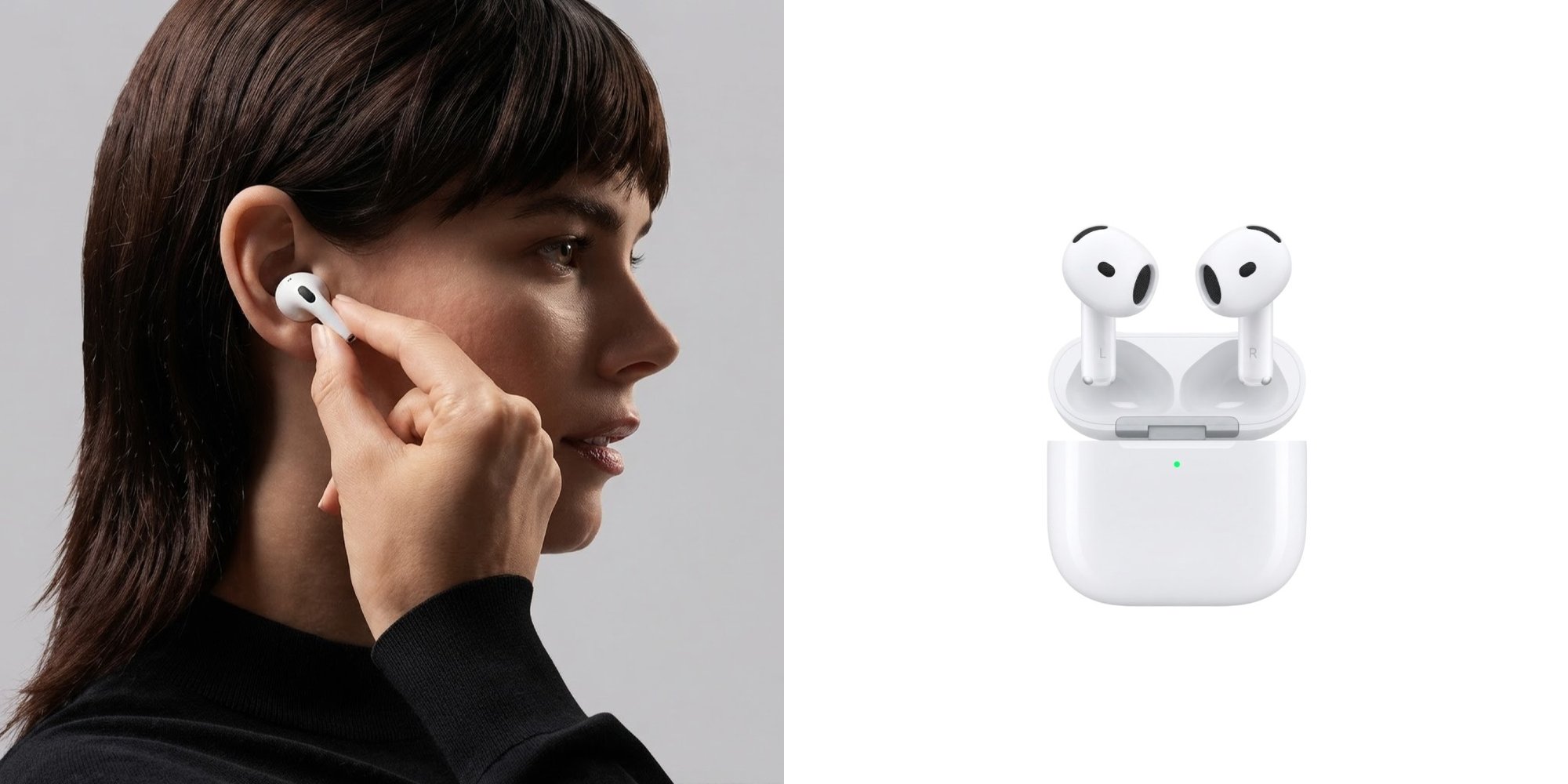 Apple AirPods 4 with Active Noise Cancellation for employee tech gifts