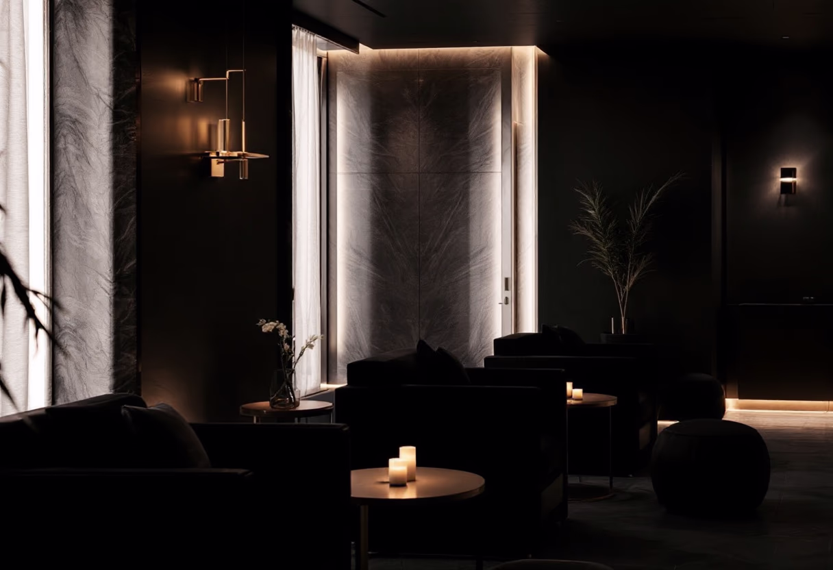 [background image] image of comfortable waiting area (for a salons & spa)