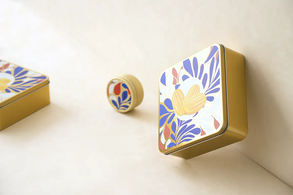 boite biscuit metal