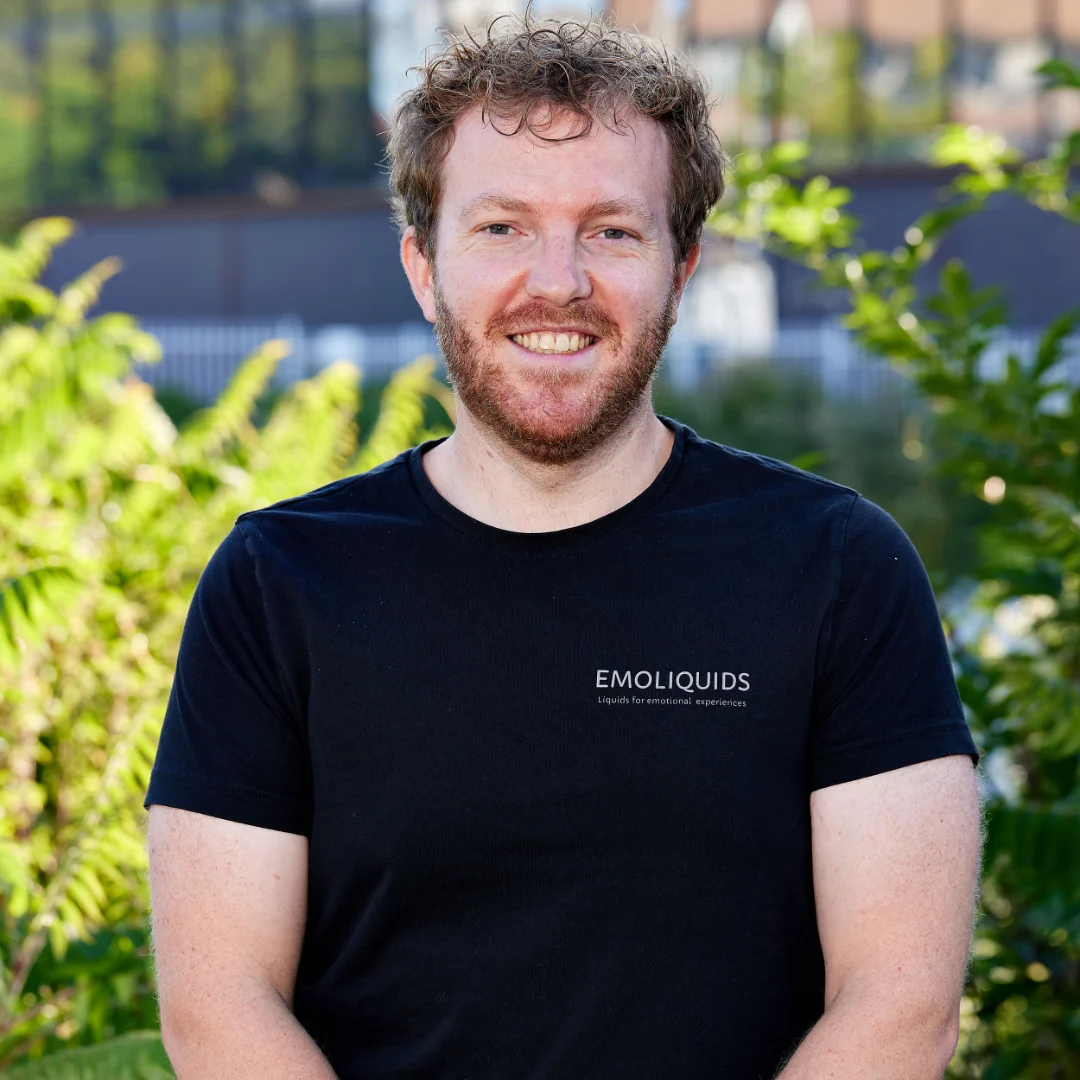 Glenn Narinx, planner en technieker bij Emoliquids
