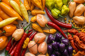 Chilli, flera sorter