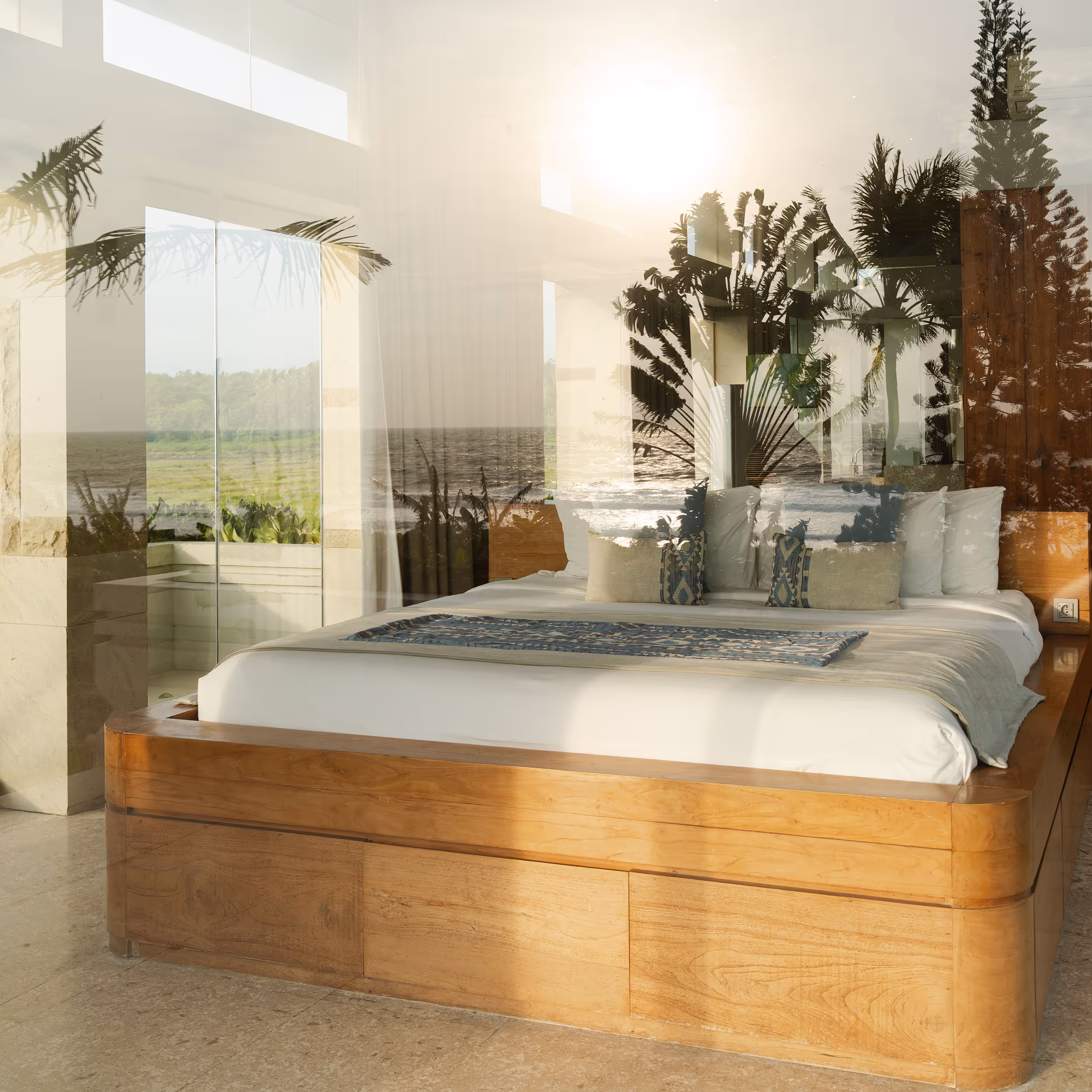 A royal King Suite at Villa Vedas in Bali 