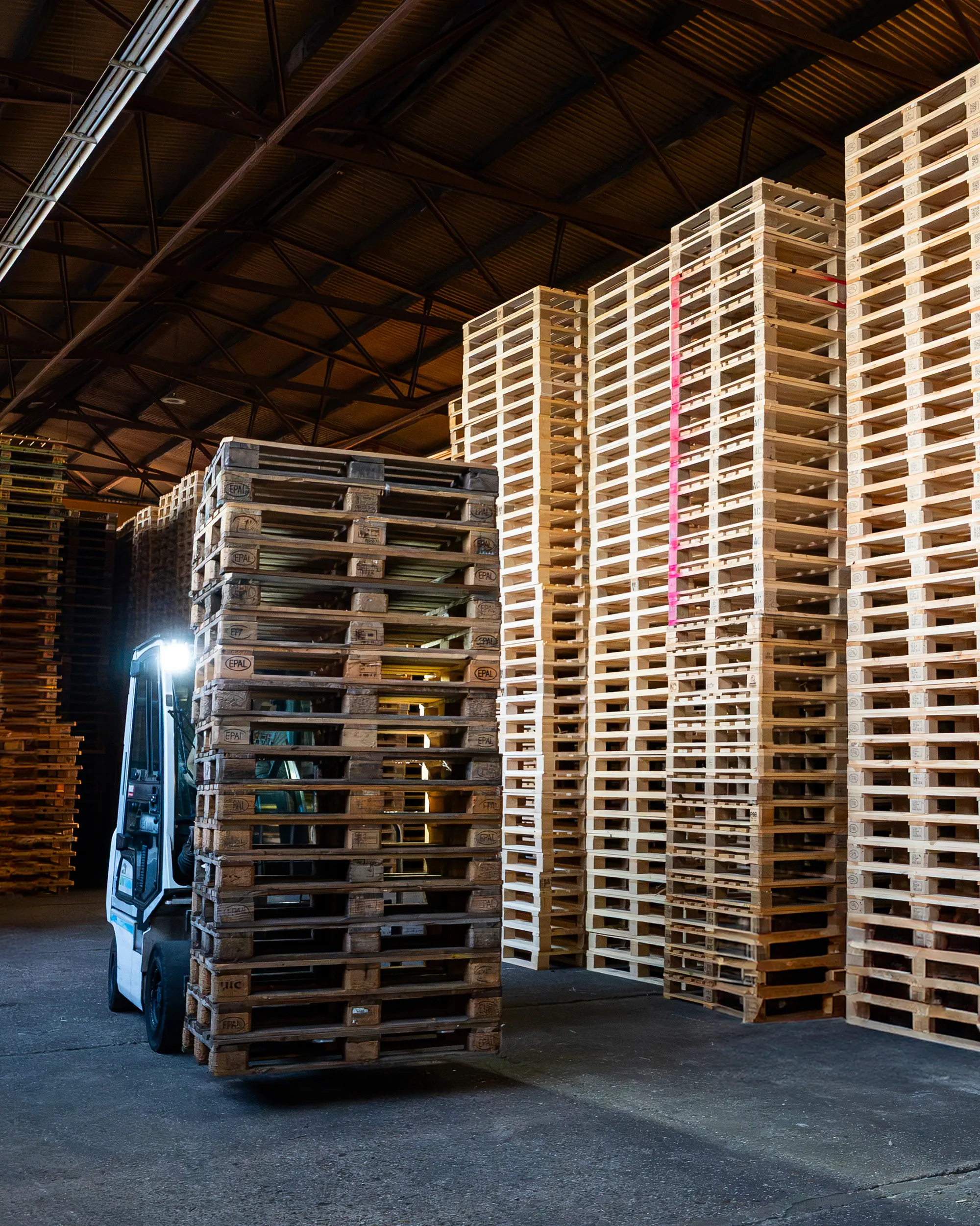 PR Pallets team aan het werk