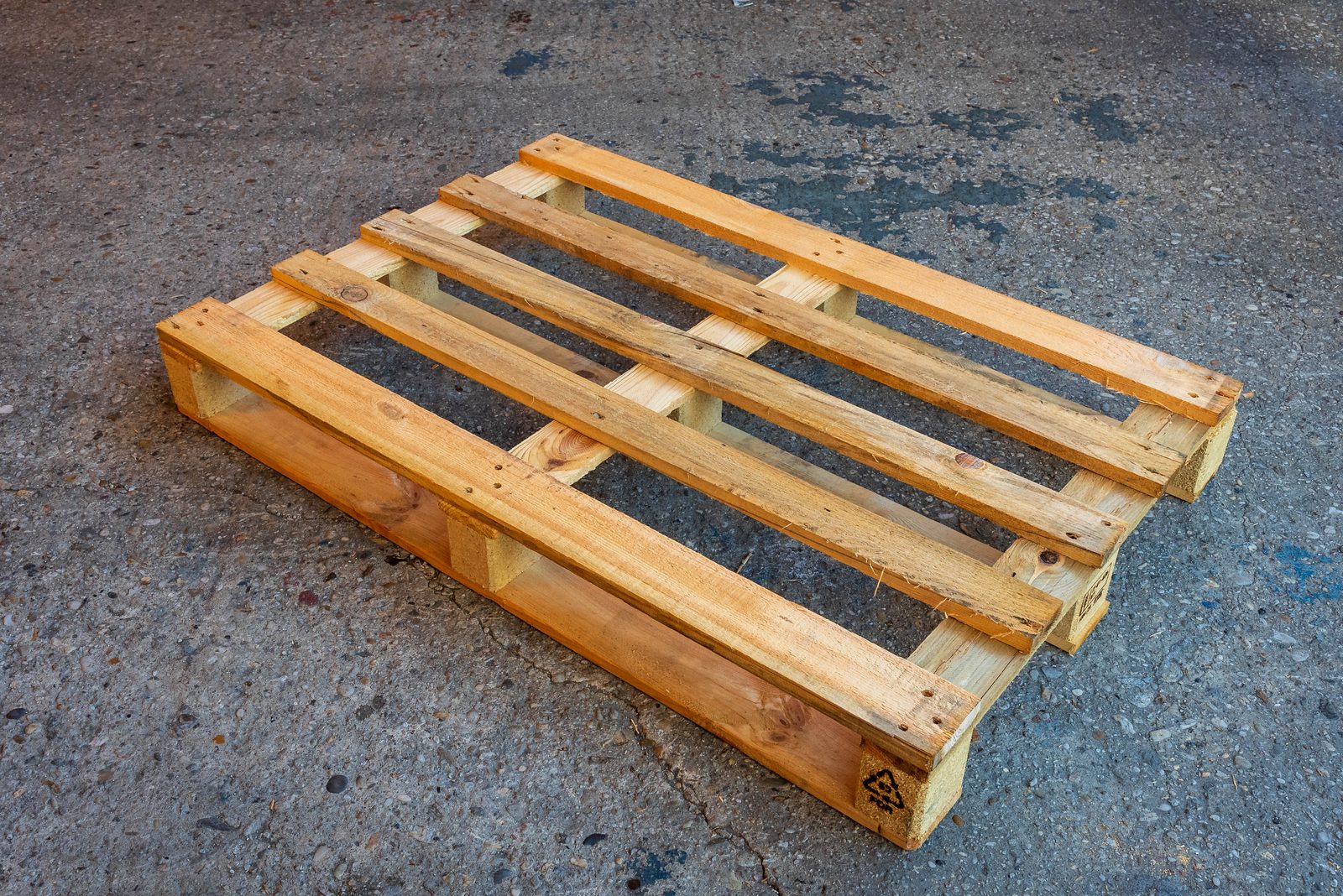 Blokpallet 80x120, middelzware uitvoering