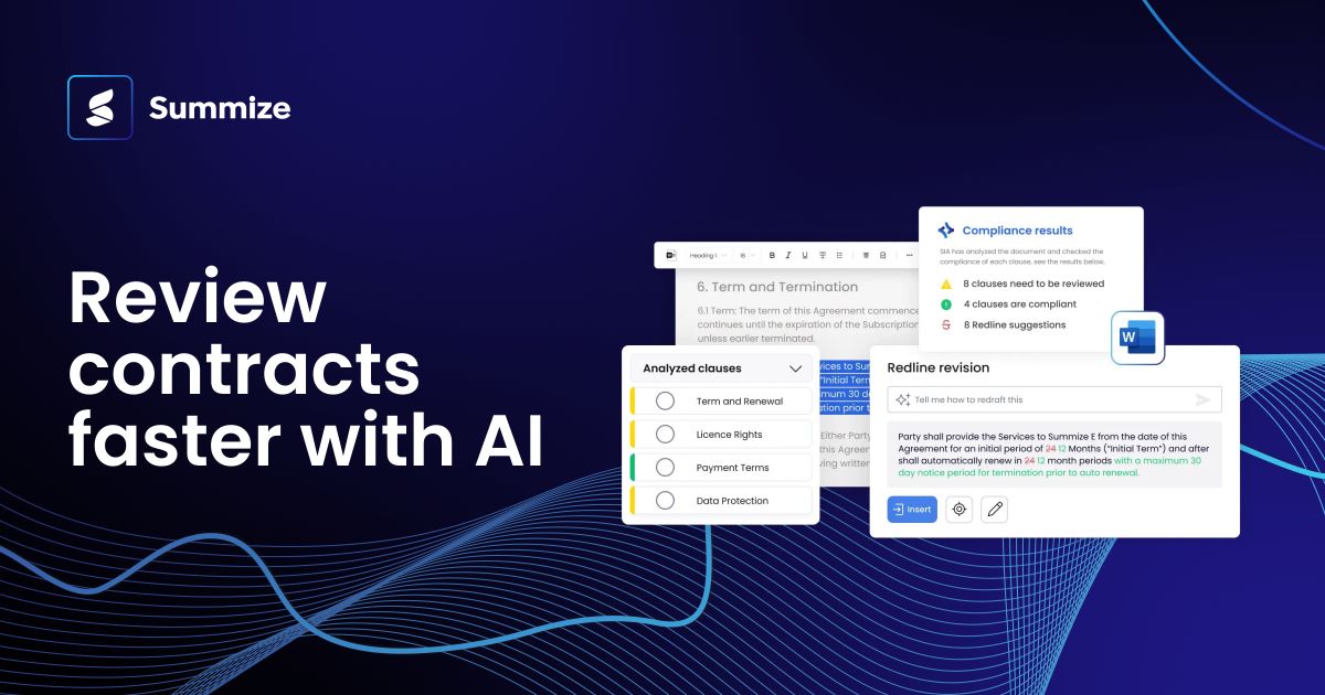 Summize website preview